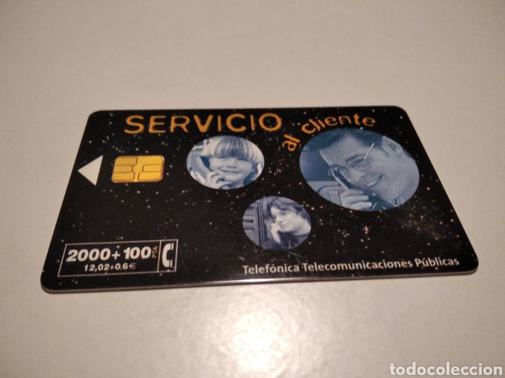 Tarjetas telef&oacute;nicas de colecci&oacute;n: Servicio de atenci&oacute;n al cliente - Foto 1