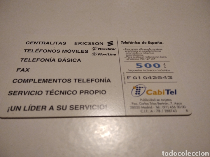Tarjetas telef&oacute;nicas de colecci&oacute;n: Ericsson - Foto 3