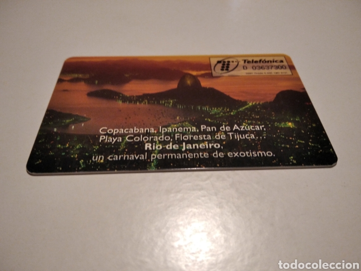 Tarjetas telef&oacute;nicas de colecci&oacute;n: R&iacute;o de Janeiro - Foto 2