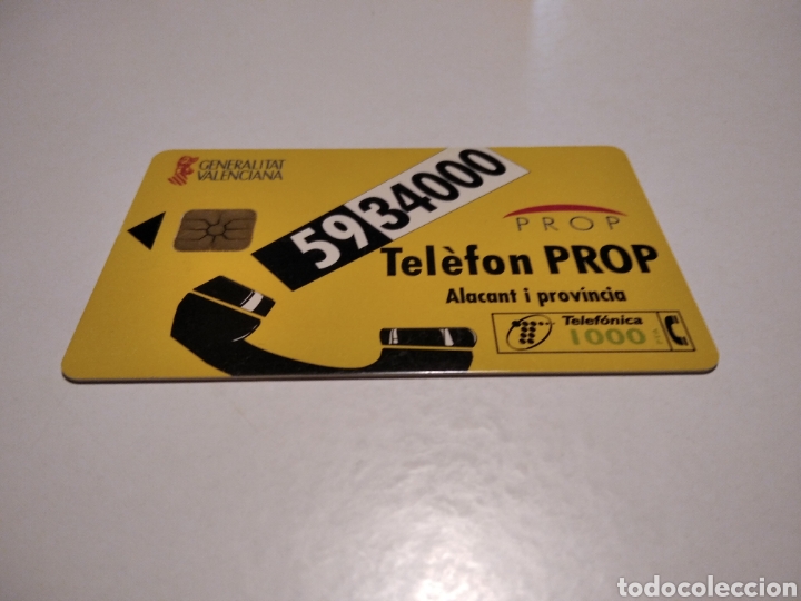 Tarjetas telef&oacute;nicas de colecci&oacute;n: Telefon prop - Foto 1