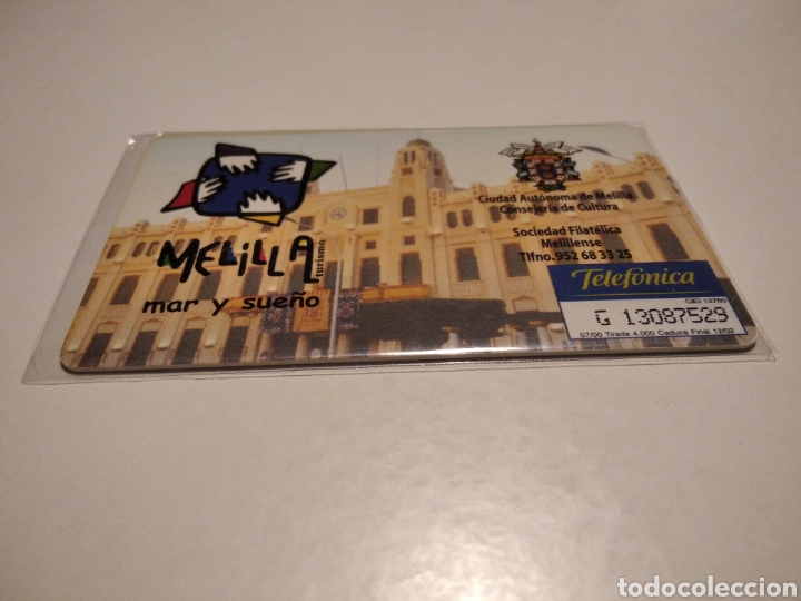 Tarjetas telef&oacute;nicas de colecci&oacute;n: Melilla - Foto 2