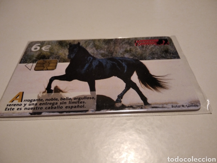 Tarjetas telef&oacute;nicas de colecci&oacute;n: Caballo espa&ntilde;ol - Foto 1