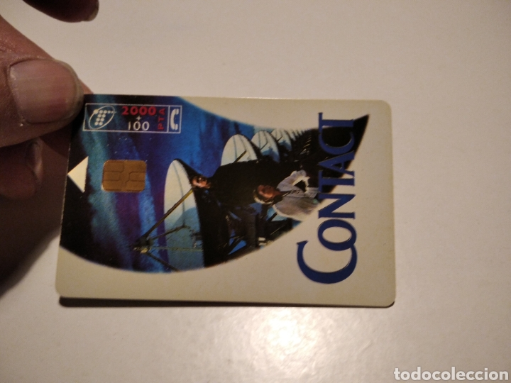 Tarjetas telef&oacute;nicas de colecci&oacute;n: Tarjeta contact - Foto 1