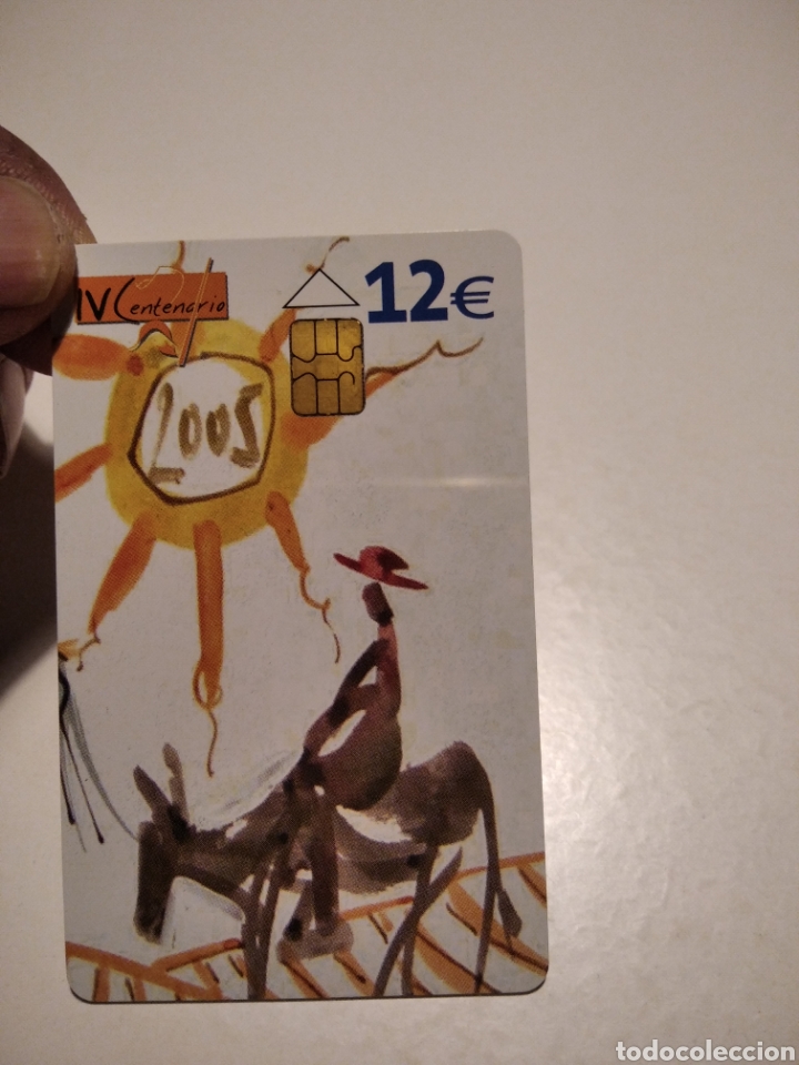 Tarjetas telef&oacute;nicas de colecci&oacute;n: IV centenario Don Quijote de la Mancha - Foto 2