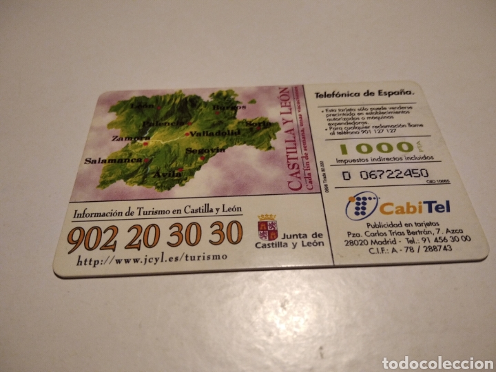 Tarjetas telef&oacute;nicas de colecci&oacute;n: Castilla y Le&oacute;n - Foto 2