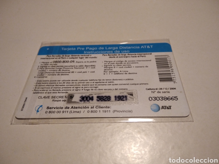 Tarjetas telef&oacute;nicas de colecci&oacute;n: Tarjeta telef&oacute;nica prepago Loros - Foto 2