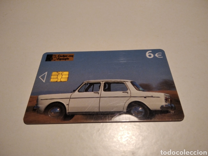 Tarjetas telef&oacute;nicas de colecci&oacute;n: Simca 1000 coches con encanto - Foto 1