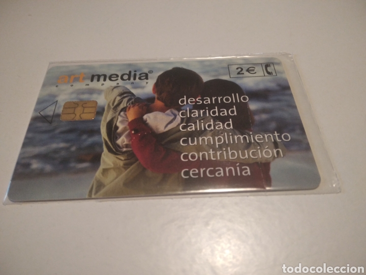 Collection telephone cards: Tarjeta telef&oacute;nica artmedia nueva