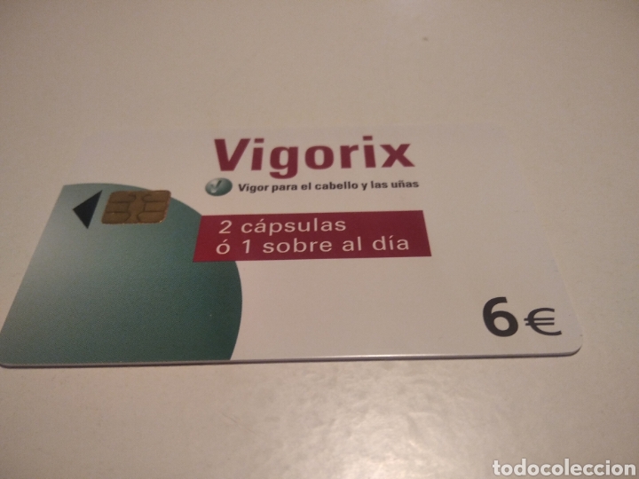 Tarjetas telef&oacute;nicas de colecci&oacute;n: Tarjeta telef&oacute;nica vigorix - Foto 1