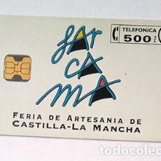 Tarjetas telefónicas de colección: CASTILLA-LA MANCHA, FARCAMA. 500 PTA. NOV 1992, TIRADA 3000. Lote 362849915