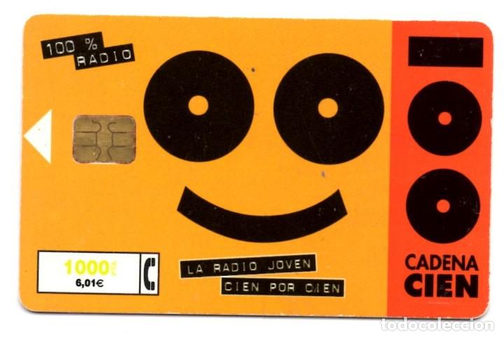 Tarjetas telef&oacute;nicas de colecci&oacute;n: TARJETA TELEF&Oacute;NICA **CADENA 100** - Foto 1