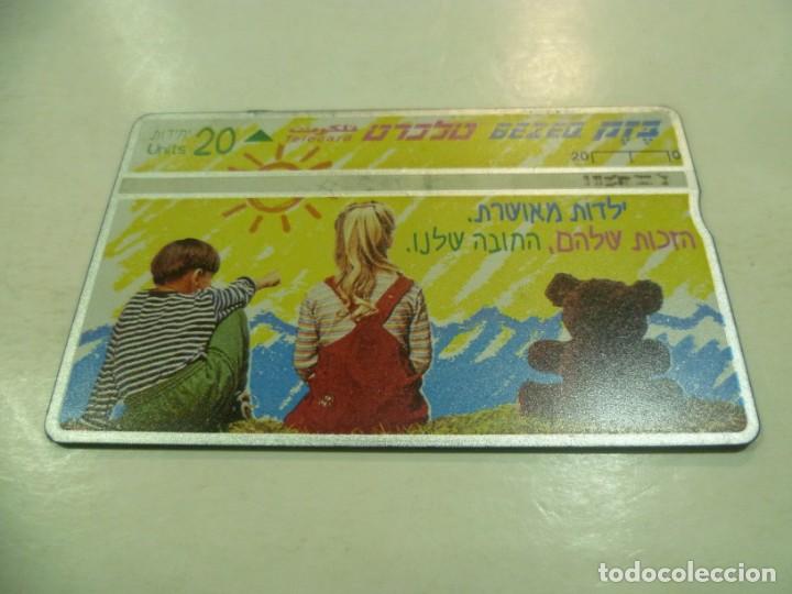 Tarjetas telef&oacute;nicas de colecci&oacute;n: Telecard Israel - Foto 1