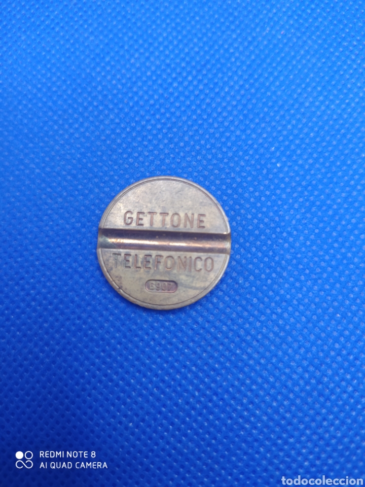 Tarjetas telef&oacute;nicas de colecci&oacute;n: Gettone Telef&oacute;nico 6907. - Foto 1