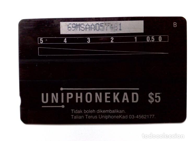 Tarjetas telef&oacute;nicas de colecci&oacute;n: TARJETA TELEFONICA,UNIPHONE (5$) - Foto 2