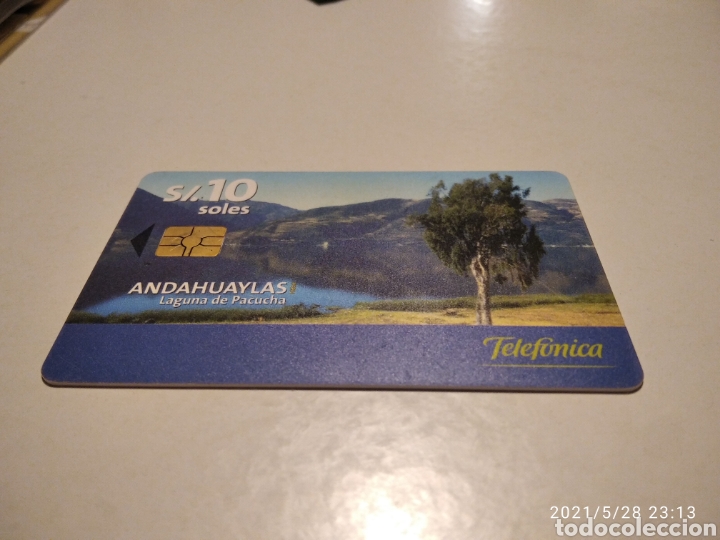Tarjetas telef&oacute;nicas de colecci&oacute;n: Tarjeta telef&oacute;nica Per&uacute; - Foto 1