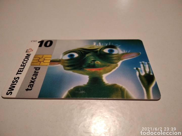 Tarjetas telef&oacute;nicas de colecci&oacute;n: Tarjeta telef&oacute;nica Suiza E.T - Foto 1