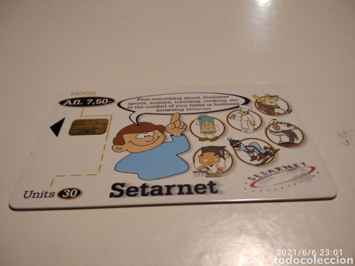 Tarjetas telef&oacute;nicas de colecci&oacute;n: Tarjeta telef&oacute;nica Aruba - Foto 1