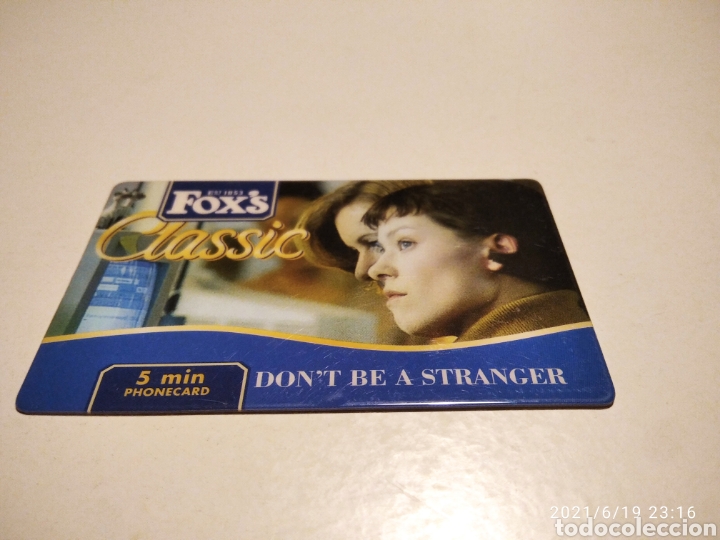 Tarjetas telef&oacute;nicas de colecci&oacute;n: Tarjeta telef&oacute;nica prepago foxs - Foto 1