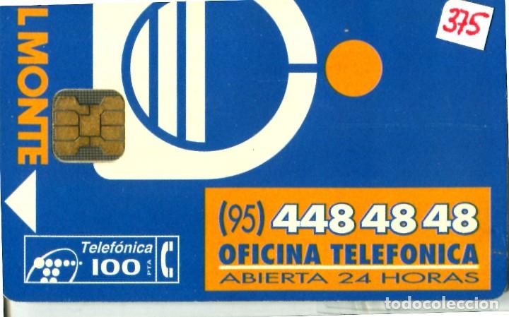 Tarjetas telef&oacute;nicas de colecci&oacute;n: TARJETA TELEFONICA EL MONTE USADA - Foto 1