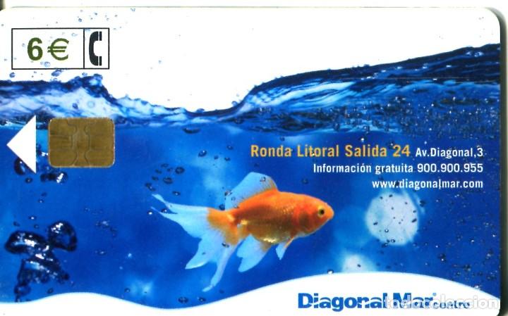 Tarjetas telef&oacute;nicas de colecci&oacute;n: Tarjeta telefonica Diagonal Mar centre Usada - Foto 1