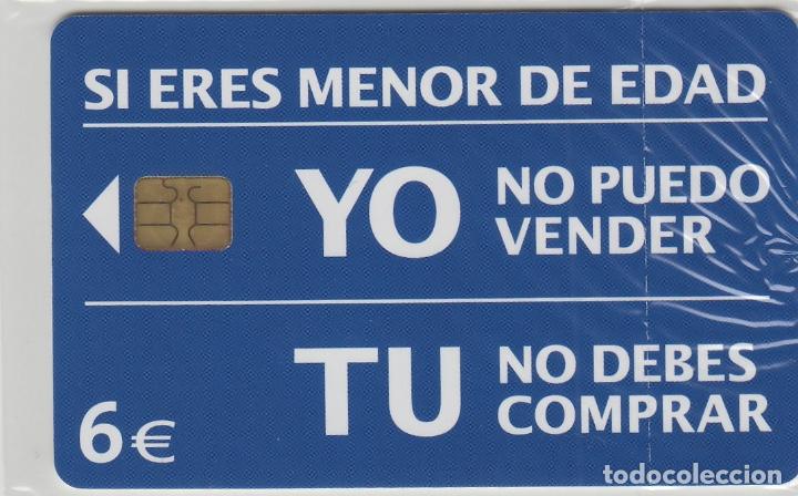 Tarjetas telef&oacute;nicas de colecci&oacute;n: ref 51 MENOR DE EDAD , PRECINTADO , .TARJETAS TELEFONICA - Foto 1