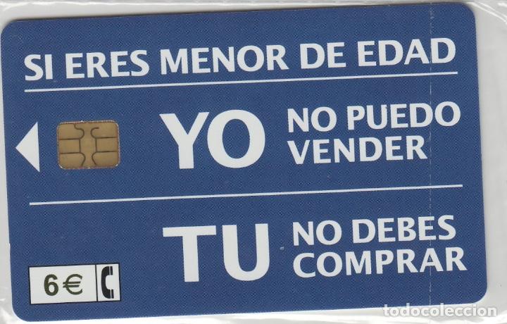 Tarjetas telef&oacute;nicas de colecci&oacute;n: ref 51 MENOR DE EDAD , PRECINTADO , .TARJETAS TELEFONICA - Foto 1