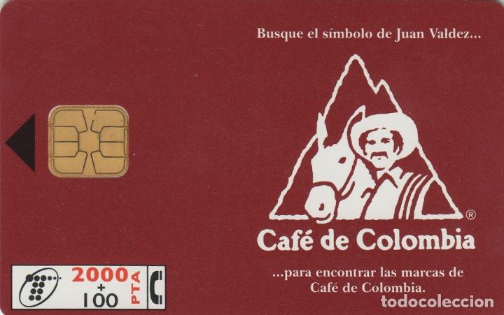 Tarjetas telef&oacute;nicas de colecci&oacute;n: ref 92 CAF&Eacute; DE COLOMBIA , .TARJETAS TELEFONICA - Foto 1