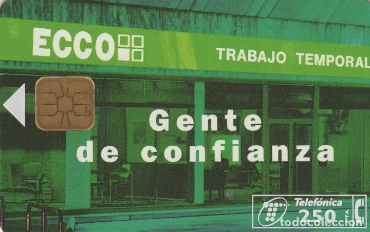 Tarjetas telef&oacute;nicas de colecci&oacute;n: ref 99 ECCO TRABAJO TEMPORAL .TARJETAS TELEFONICA - Foto 1