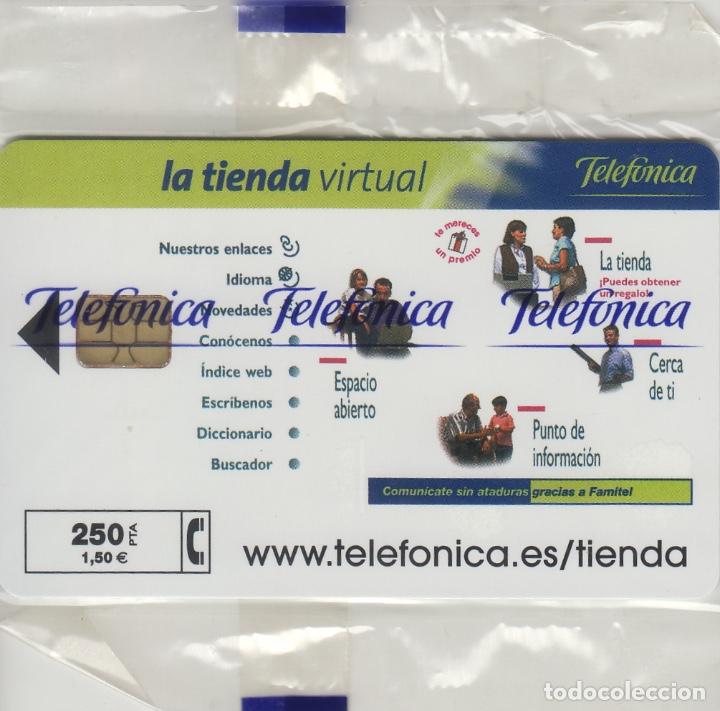 Tarjetas telef&oacute;nicas de colecci&oacute;n: ref 107 LA TIENDA VIRTUAL , PRECINTADA .TARJETAS TELEFONICA - Foto 1