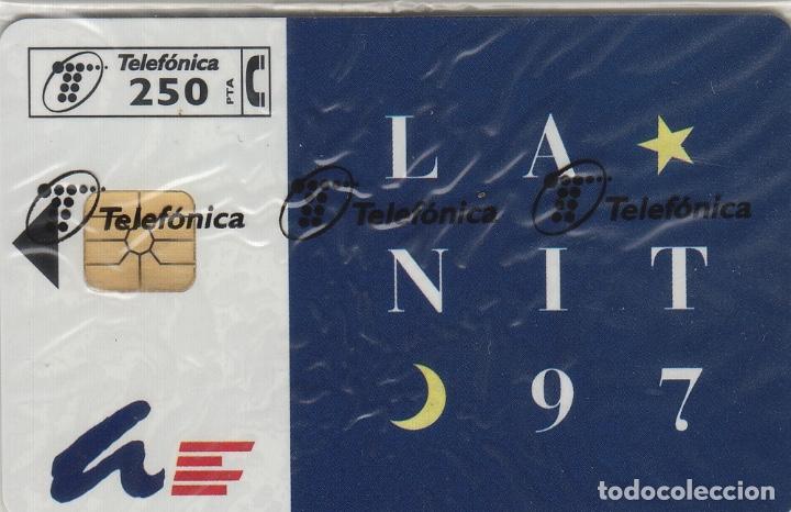 Tarjetas telef&oacute;nicas de colecci&oacute;n: ref 124 LA NIT 97 , PRECINTADA .TARJETAS TELEFONICA - Foto 1