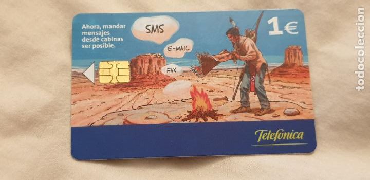 Sammlung von Telefonkarten: TARJETA TELEFONICA SMS 1&euro; 07/03 10500