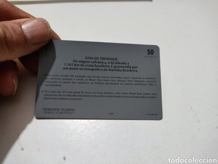 Tarjetas telef&oacute;nicas de colecci&oacute;n: Tarjeta telef&oacute;nica Brasil - Foto 2