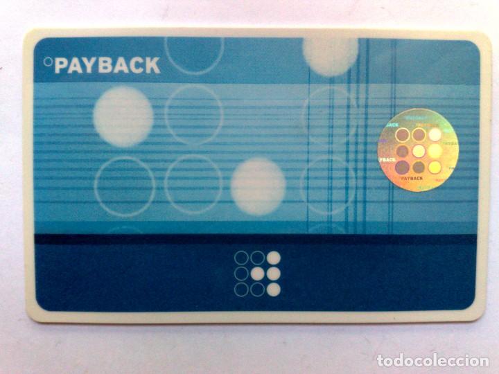 Tarjetas telef&oacute;nicas de colecci&oacute;n: TARJETA PERSONAL,PAYBACK. - Foto 1
