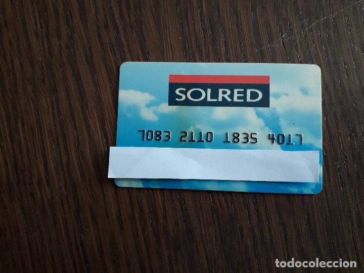 Tarjetas telef&oacute;nicas de colecci&oacute;n: tarjeta Solred - Foto 1
