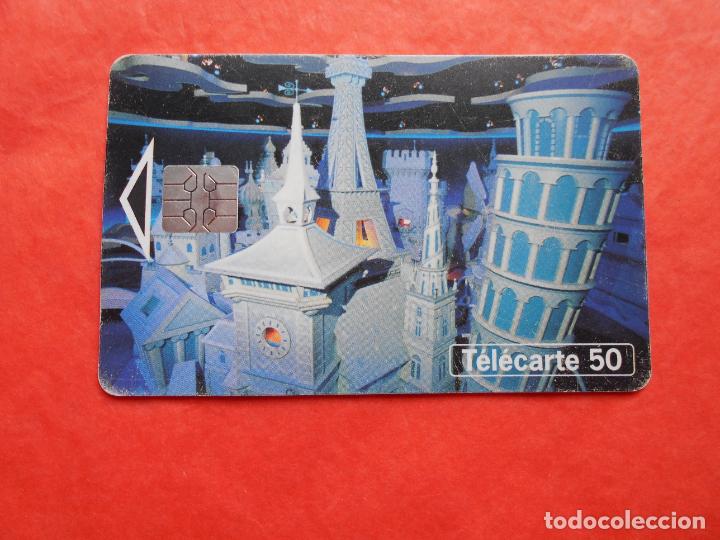 Tarjetas telef&oacute;nicas de colecci&oacute;n: TARGETA TELEFONICA TELECARTE 50 USADA, FRANCIA - Foto 1