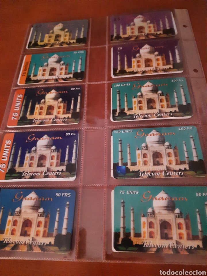 Tarjetas telef&oacute;nicas de colecci&oacute;n: Tarjetas usadas de Gnanam - Foto 2