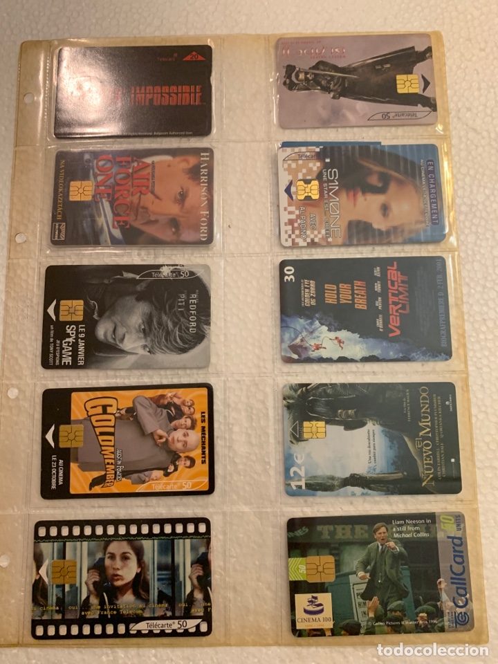 Tarjetas telef&oacute;nicas de colecci&oacute;n: Tarjetas telefono cine - Foto 1