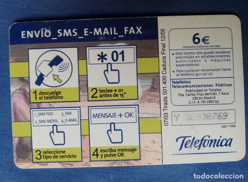 Tarjetas telef&oacute;nicas de colecci&oacute;n: tarjeta telef&oacute;nica. Indio - Foto 2