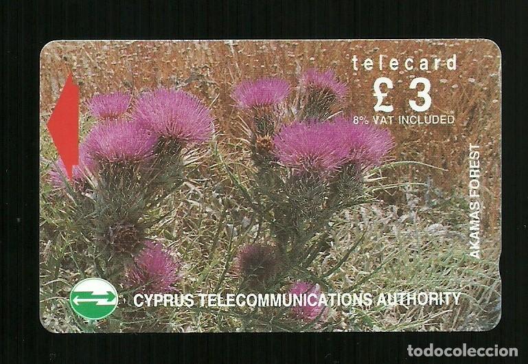 Tarjetas telef&oacute;nicas de colecci&oacute;n: Carta Telefonica Cipro - Da &pound;. 3 - Foto 1