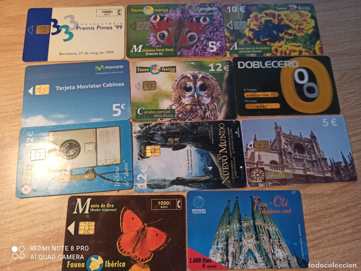 Tarjetas telef&oacute;nicas de colecci&oacute;n: Tarjetas prepago tel&eacute;fono. - Foto 1