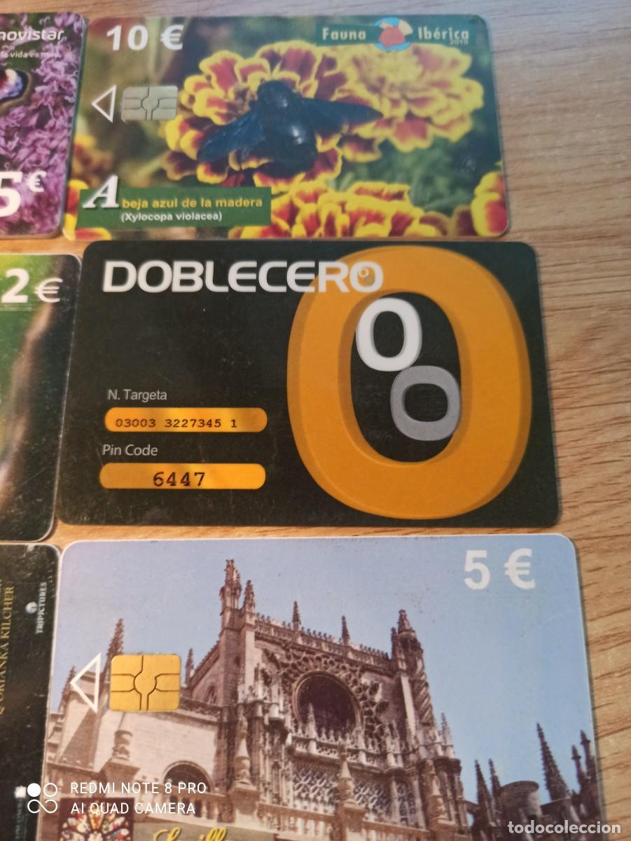 Tarjetas telef&oacute;nicas de colecci&oacute;n: Tarjetas prepago tel&eacute;fono. - Foto 3