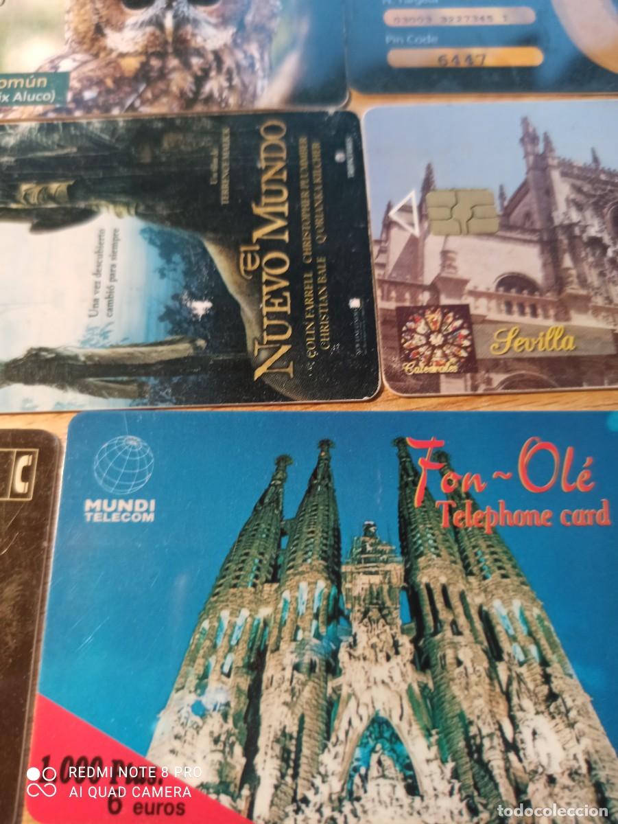 Tarjetas telef&oacute;nicas de colecci&oacute;n: Tarjetas prepago tel&eacute;fono. - Foto 4