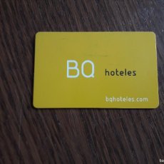 Tarjetas telefónicas de colección: TARJETA DE HOTEL, BQ HOTELES.