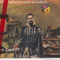 Tarjetas telefónicas de colección: TARJETA DE PORTUGAL DE PORTO 2001 - CAPITAL DE LA CULTURA - NUEVA EN BLISTER TIRADA 5000