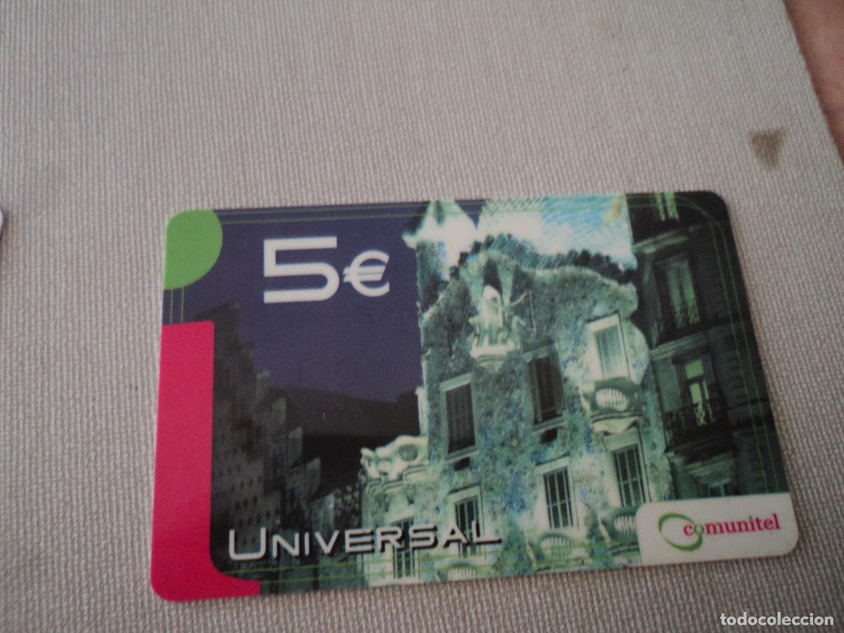 Tarjetas telef&oacute;nicas de colecci&oacute;n: TARJETA TELEFONICA, UNIVERSAL COMUNITEL, 5 E - Foto 1