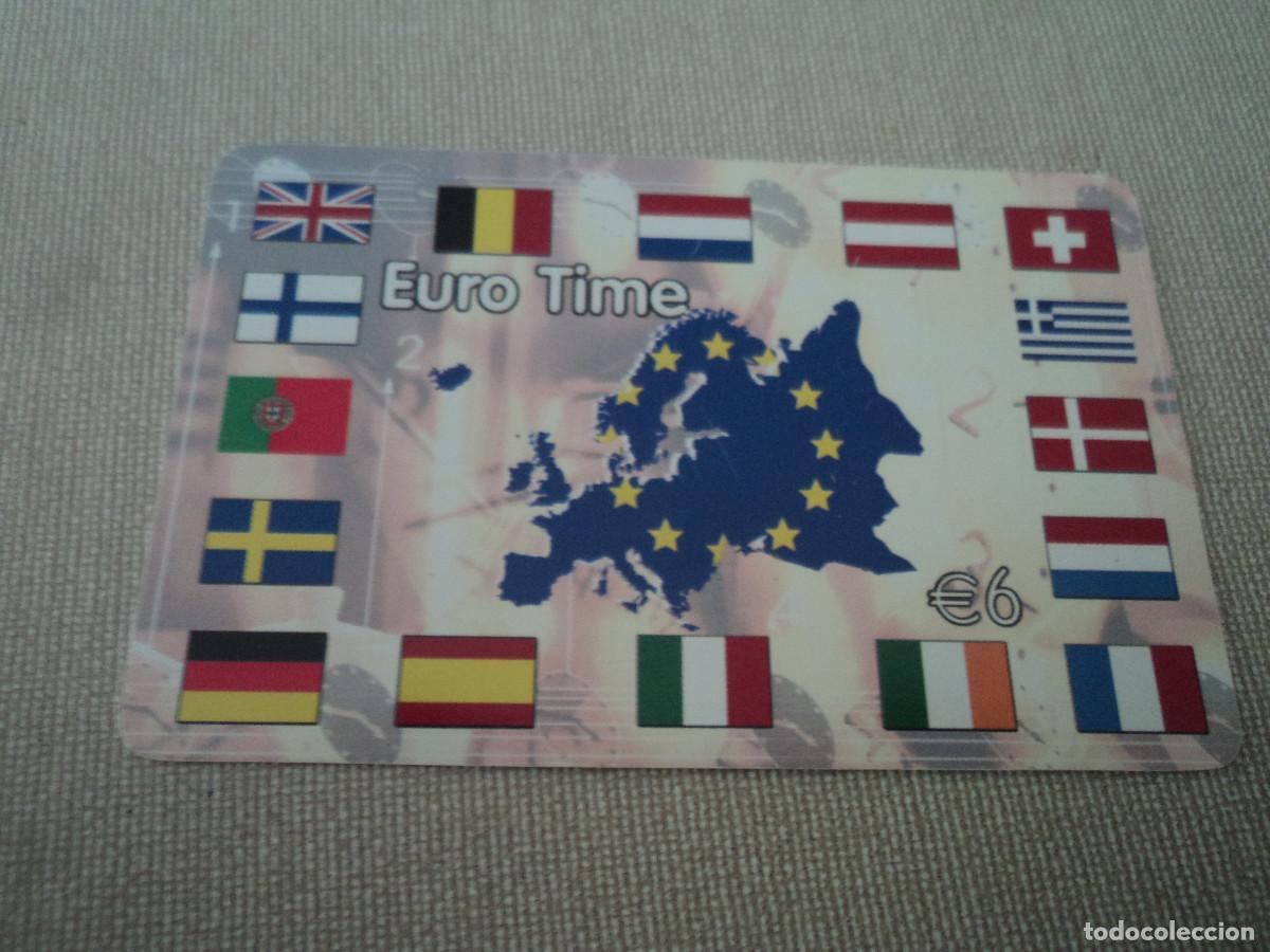 Tarjetas telef&oacute;nicas de colecci&oacute;n: TARJETA TELEFONICA, EURO TIME, 6 E. - Foto 1