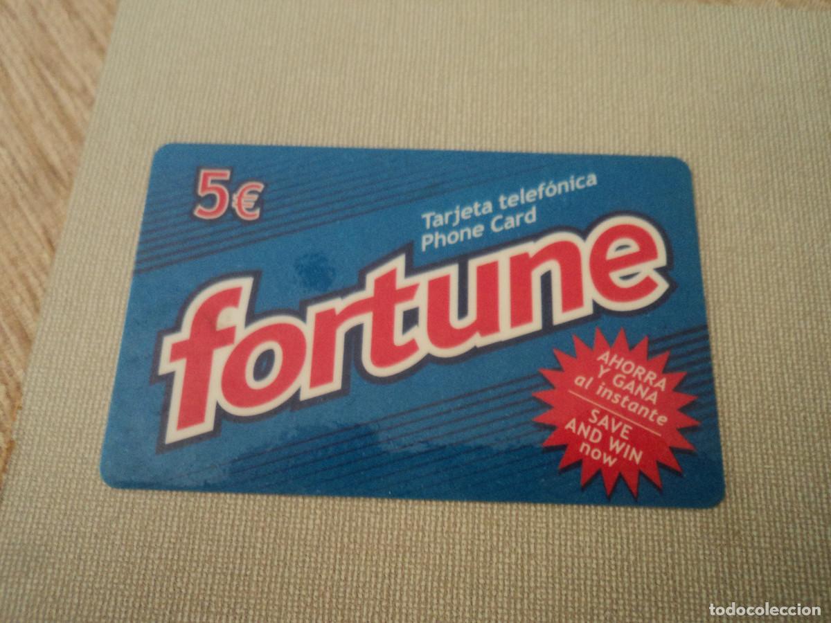 Tarjetas telef&oacute;nicas de colecci&oacute;n: TARJETA TELEFONICA, FORTUNE, 5 E. - Foto 1