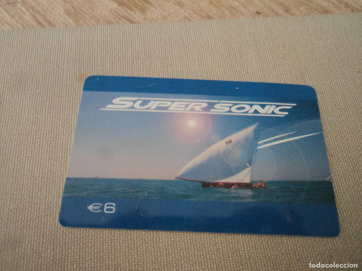 Tarjetas telef&oacute;nicas de colecci&oacute;n: TARJETA TELEFONICA, SUPER SONIC, 6 E. - Foto 1