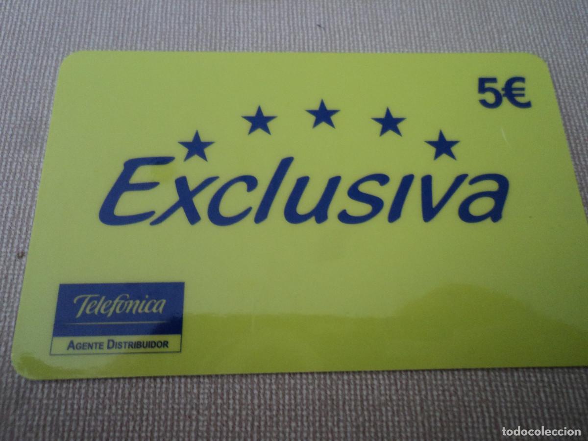 Tarjetas telef&oacute;nicas de colecci&oacute;n: TARJETA TELEFONICA, EXCLUSIVA 5 E. - Foto 1