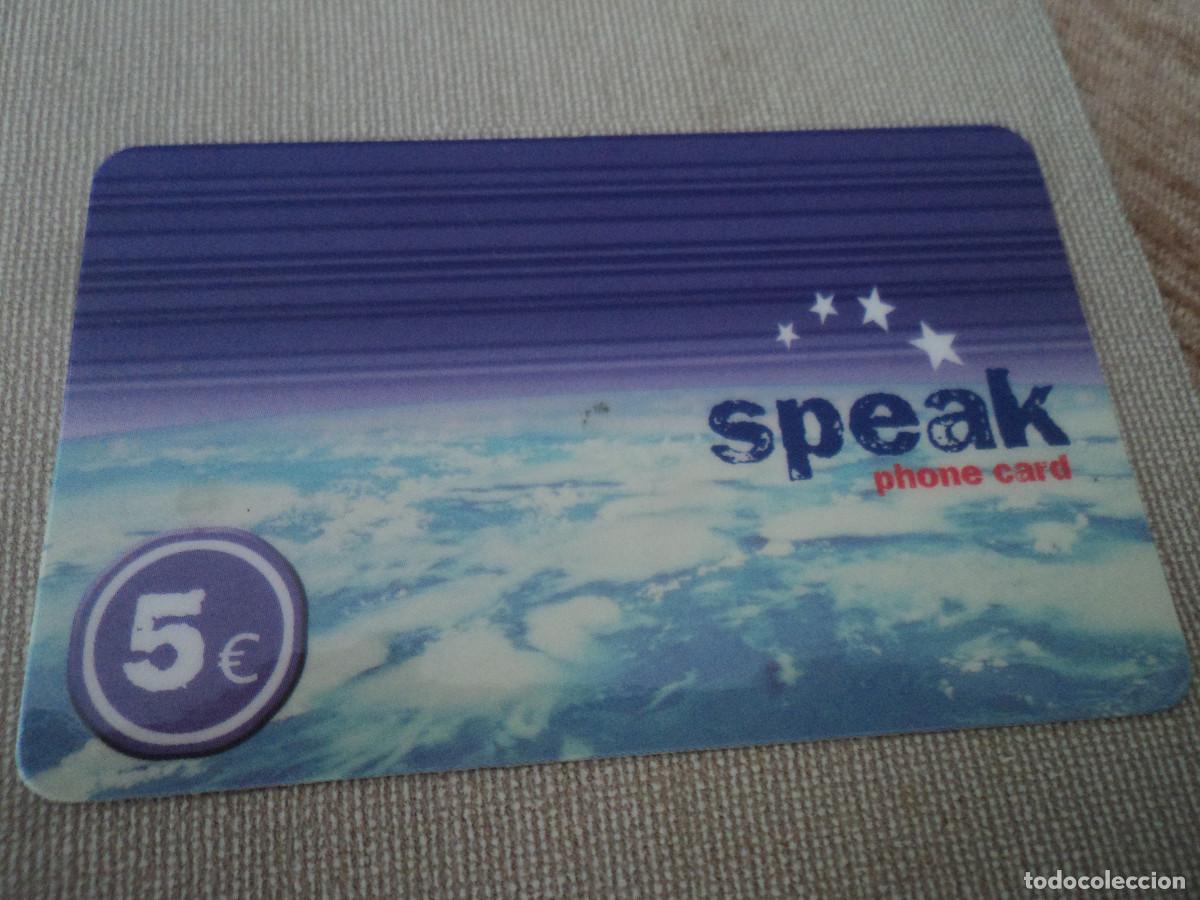 Tarjetas telef&oacute;nicas de colecci&oacute;n: TARJETA TELEFONICA, SPEAK, 5 E. - Foto 1